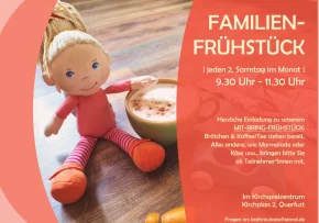 Flyer Familienfrühstück | Foto: Kathrin Käss